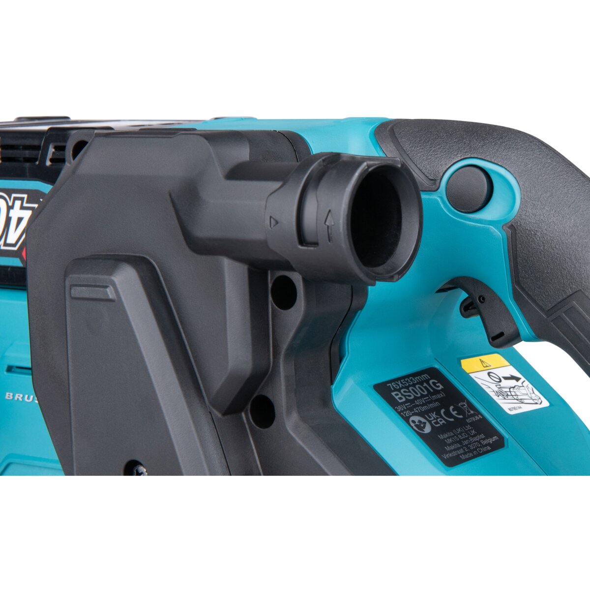 Makita BS001GZ01 Body Only 40v XGT Belt Sander 76x533mm