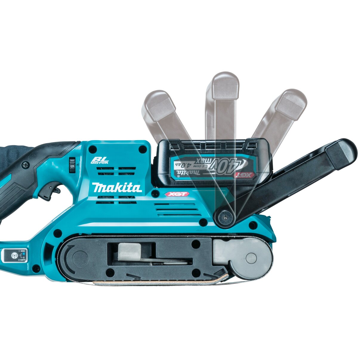 Makita BS001GZ01 Body Only 40v XGT Belt Sander 76x533mm