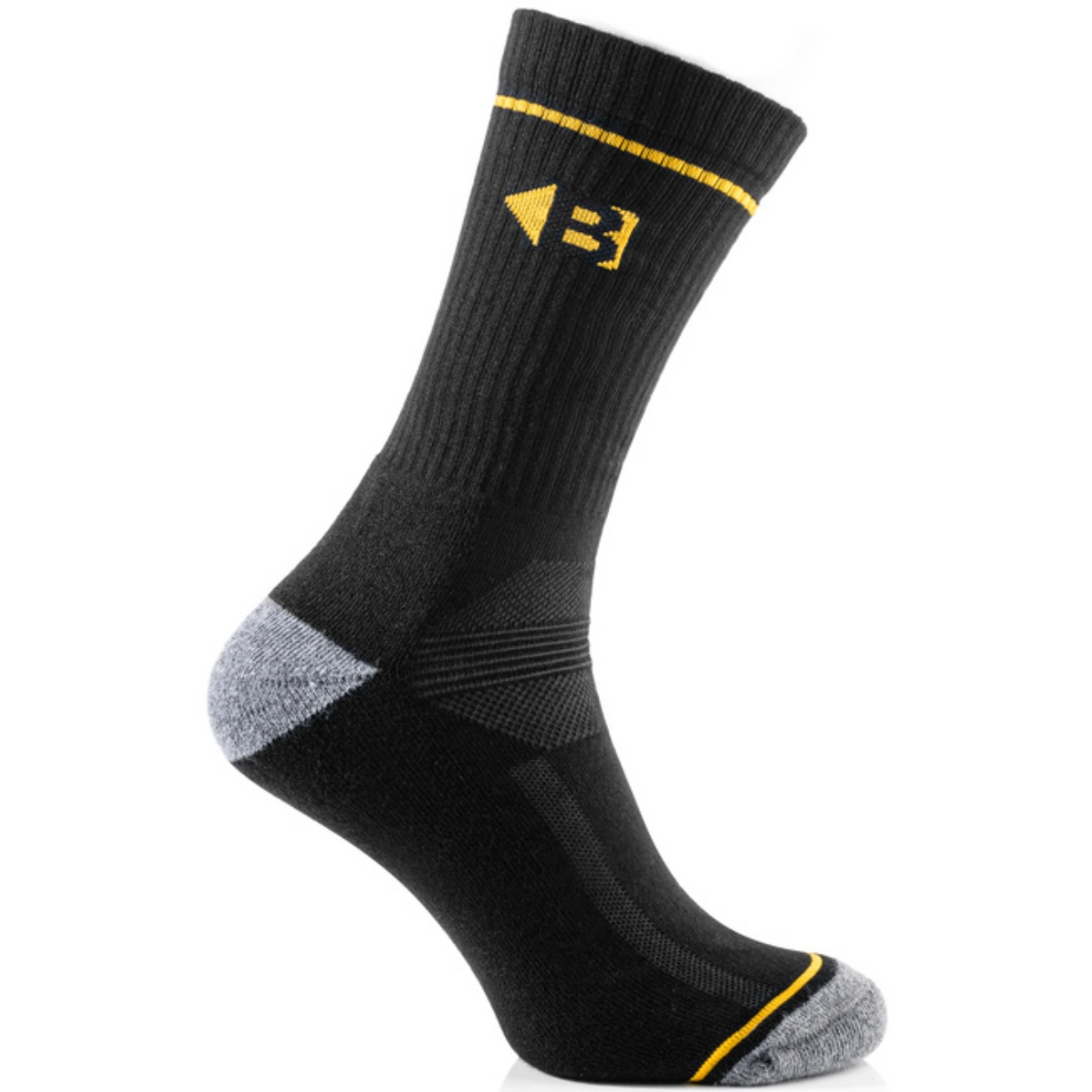 Buckbootz Coolmax Boot Socks Black Size 5-8 Pack of 6 pairs ZBSOKZCOOLBK 