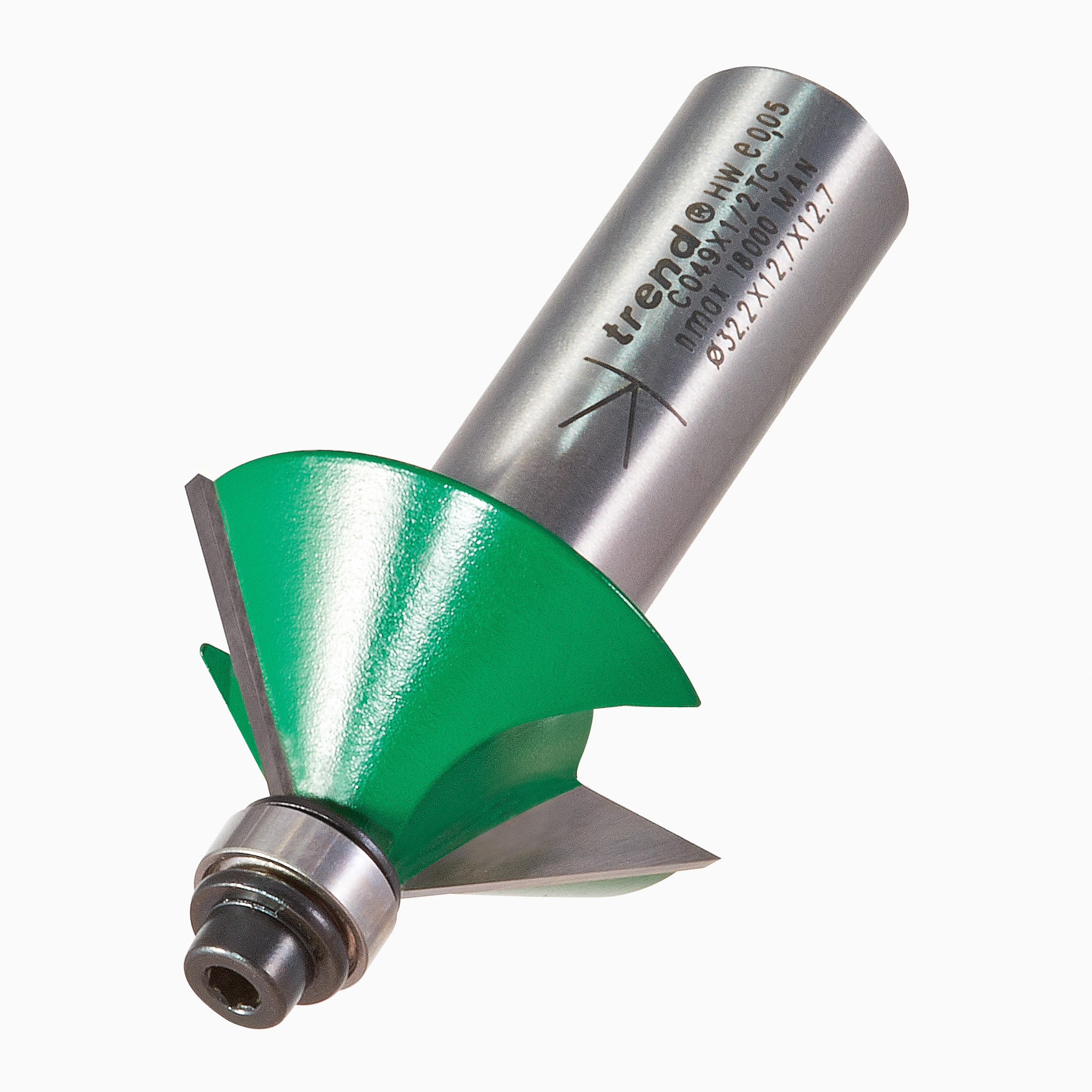 Trend C049X1/2TC Self guided chamfer angle=45 degrees x 12.7mm Cut