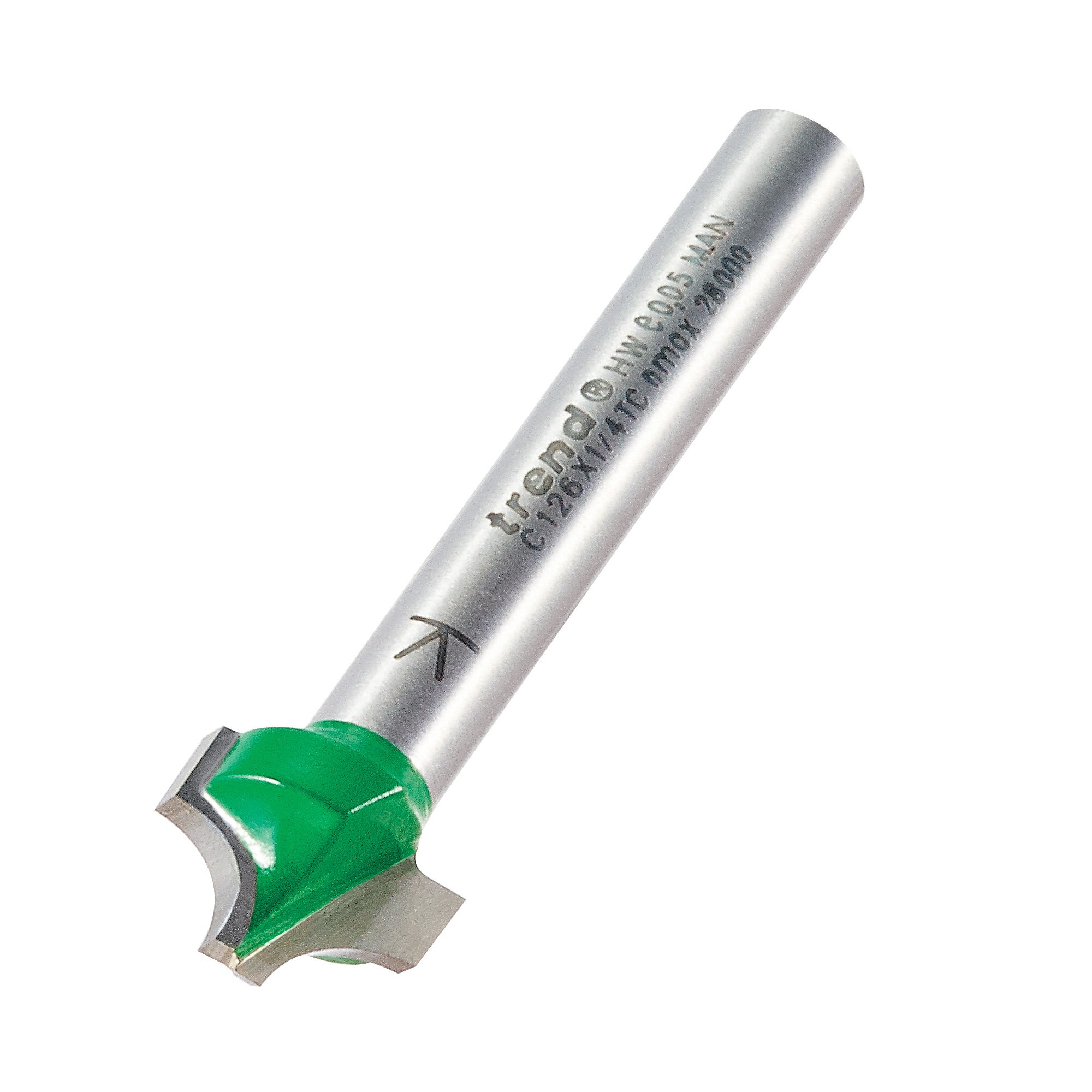 Trend C126X1/4TC Rounding over 4.8mm radius x 12.7mm cut