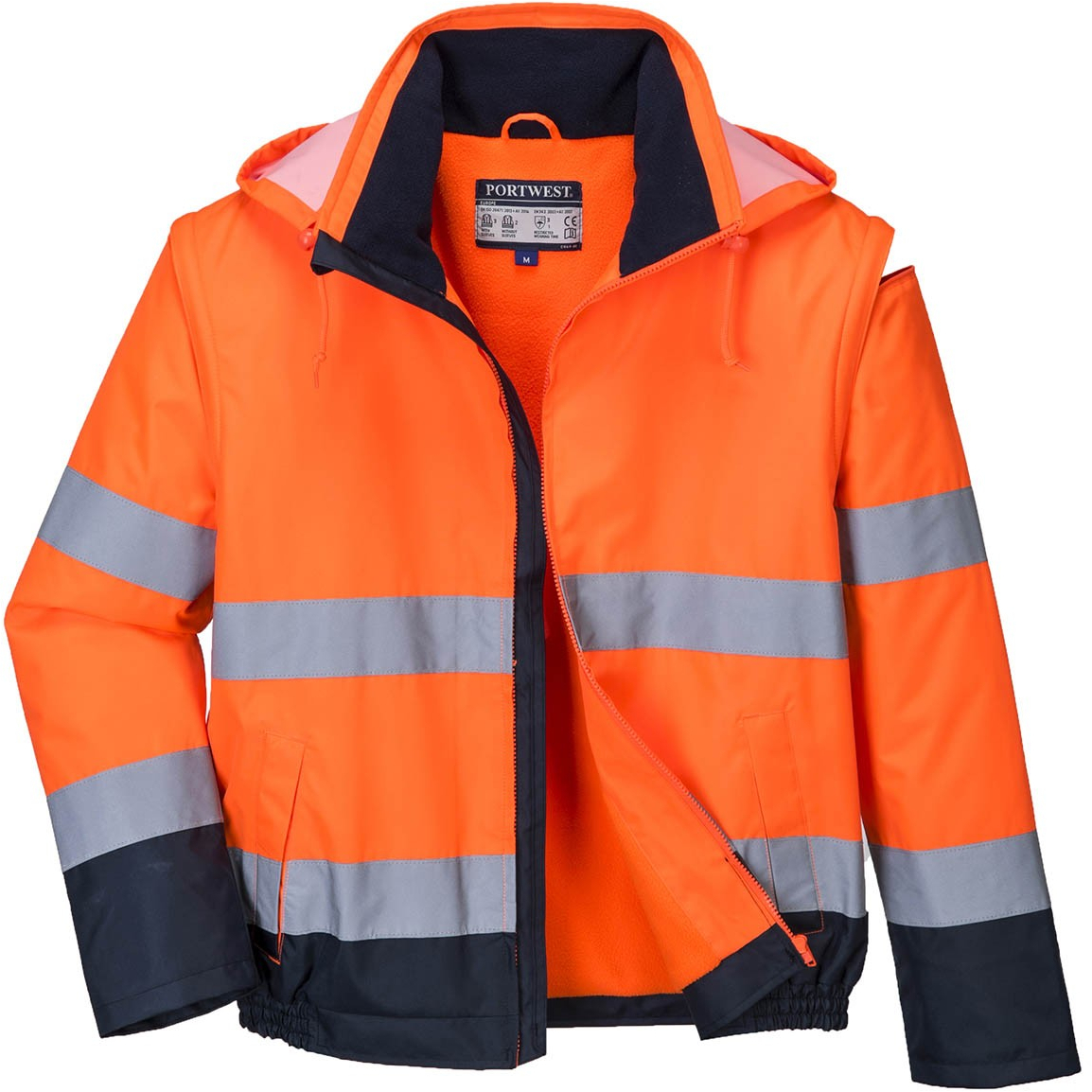 Portwest C464 Hi-Vis Essential 2-in-1 Jacket 