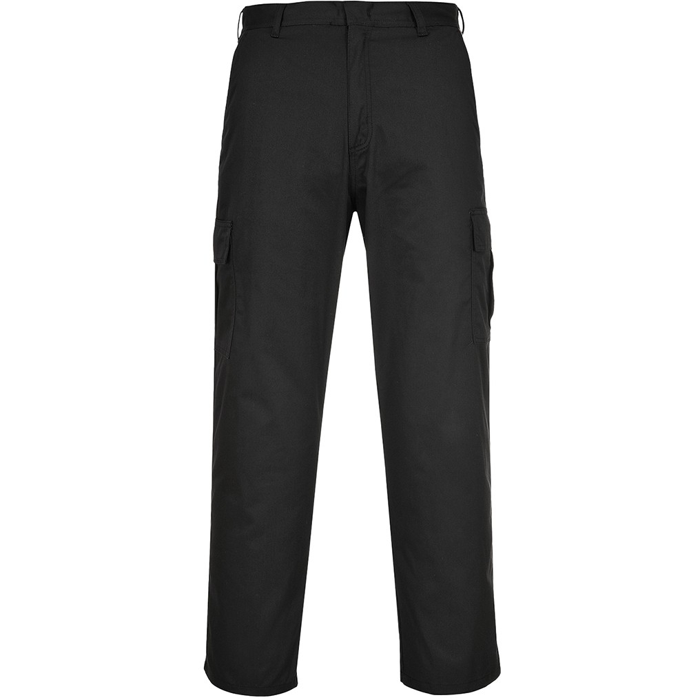 Portwest C701 Combat Trouser Multipocket Workwear - 36" Tall - Black (BK)