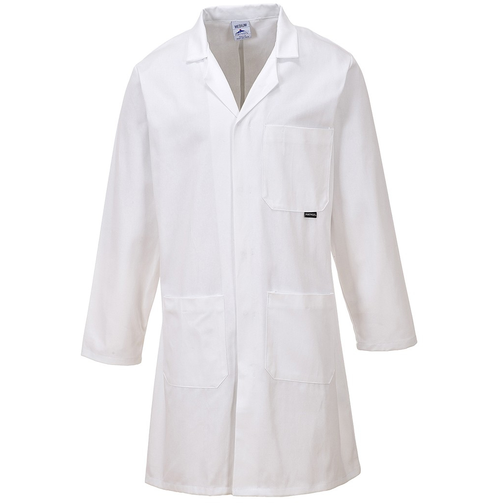 Portwest C851 Standard Coat - White