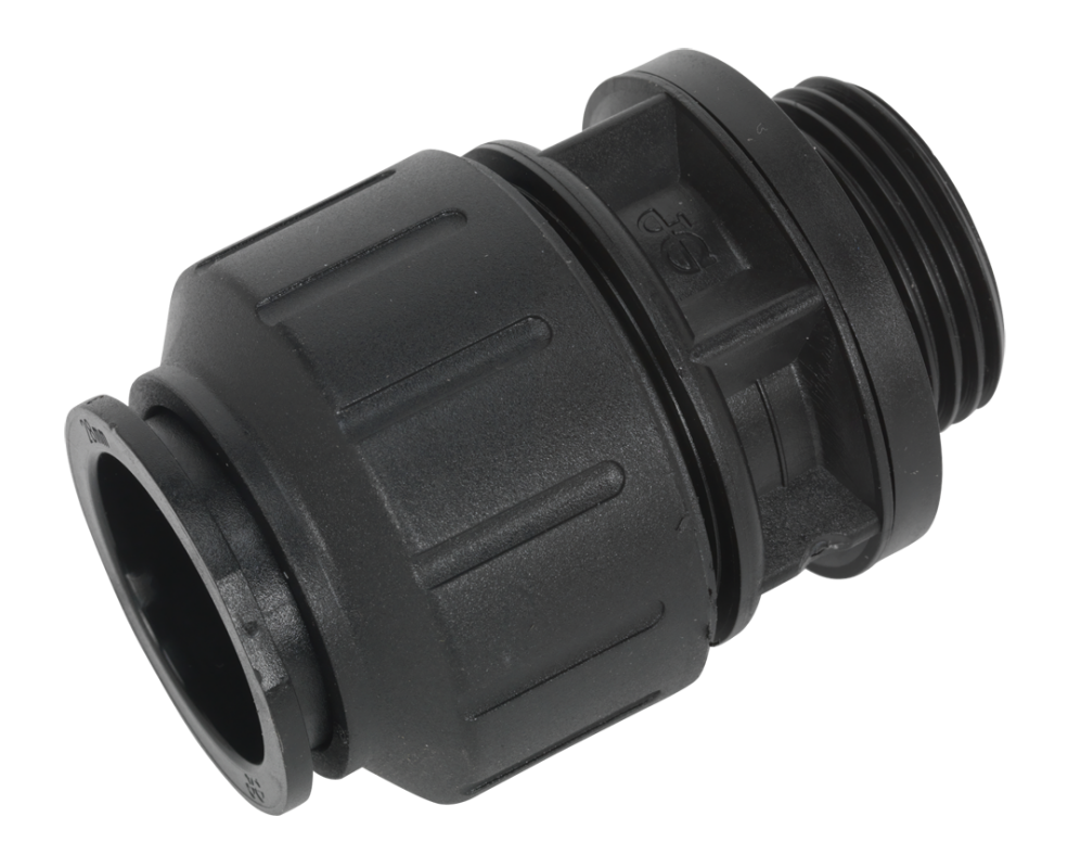 Sealey CAS28SA 28mm Straight Adaptor 1"BSP Pack of 2