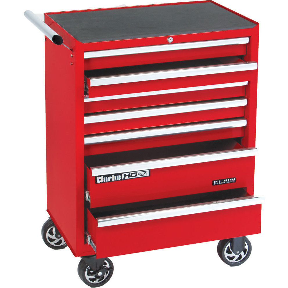 Clarke 7638057 CBB217C 7 Drawer Tool Cabinet 