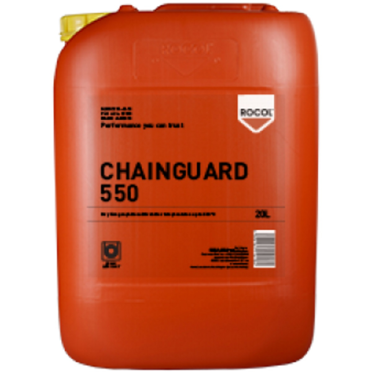 Rocol 22075 Chainguard 550 Dry Film Graphite 20ltr