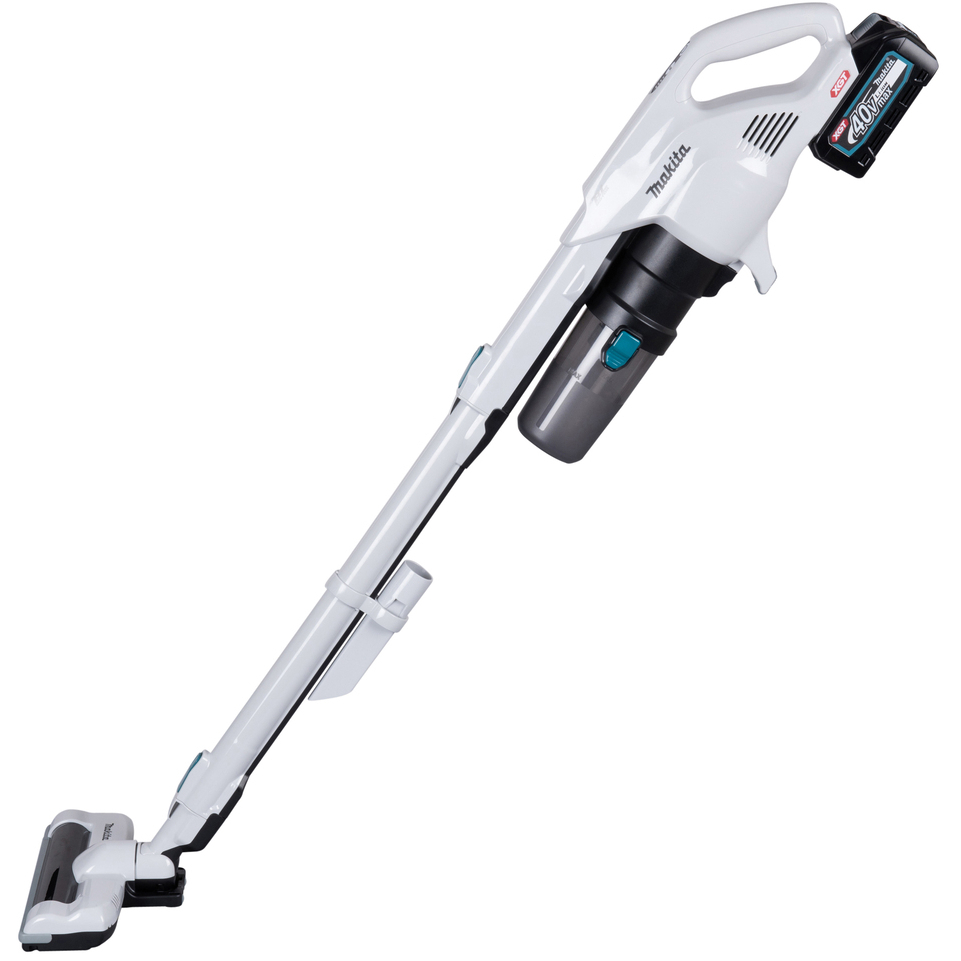 Makita CL004GD101 40v XGT Brushless Vacuum Cleaner with 1x 2.5Ah Battery and Charger