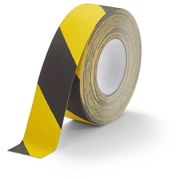 Lawson HIS CLMI192 50mm x 18m Anti Slip Hazard Tape Black/Yellow