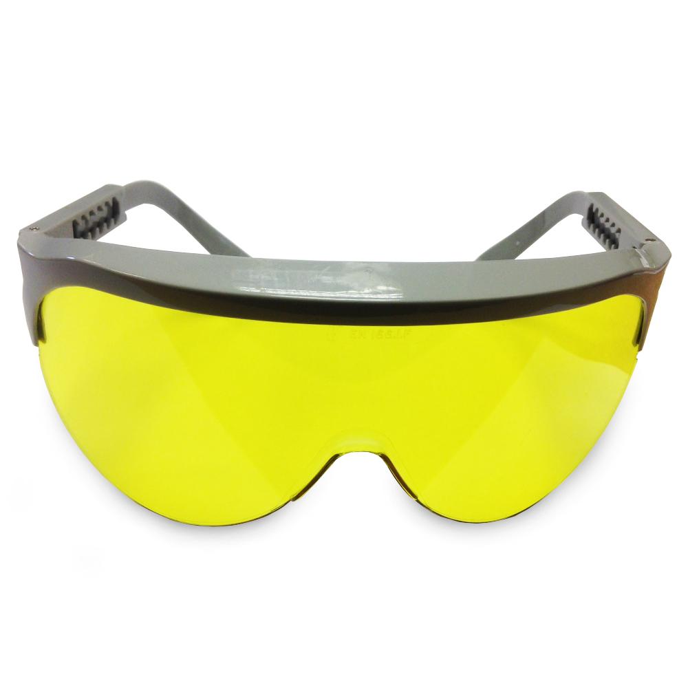 JSP ASD000-026-900 Milano Safety Spectacle Eyeshield with Amber Lens