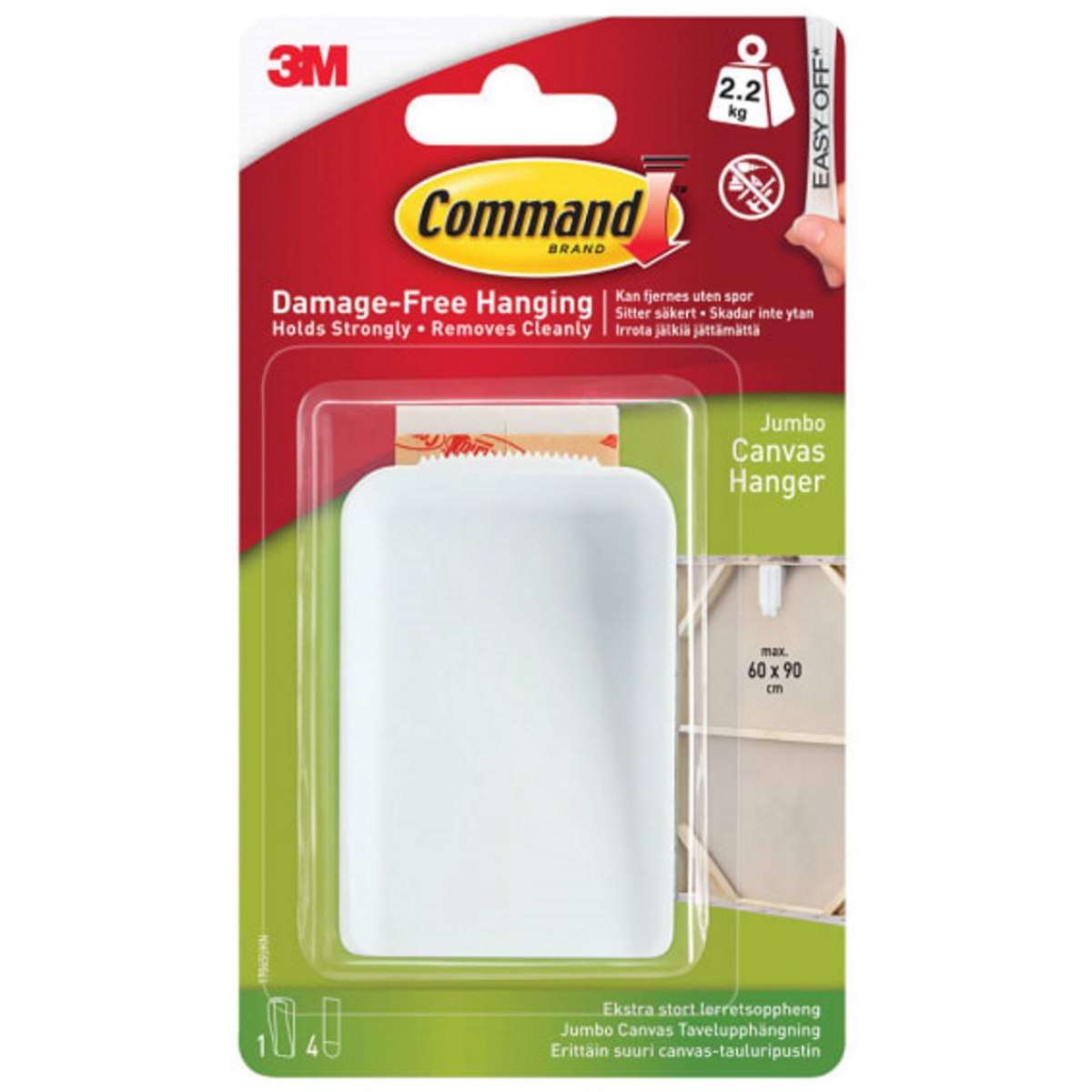 Command 17045 Jumbo Canvas Hanger COM17045