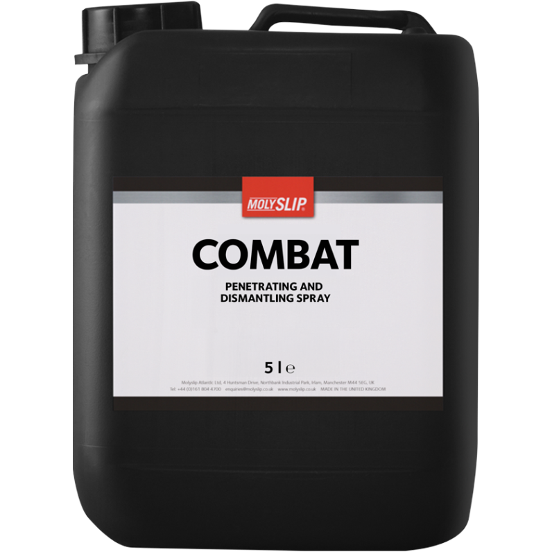 Molyslip M800755 COMBAT® Penetrating, Dismantling and General Purpose 5L Fluid