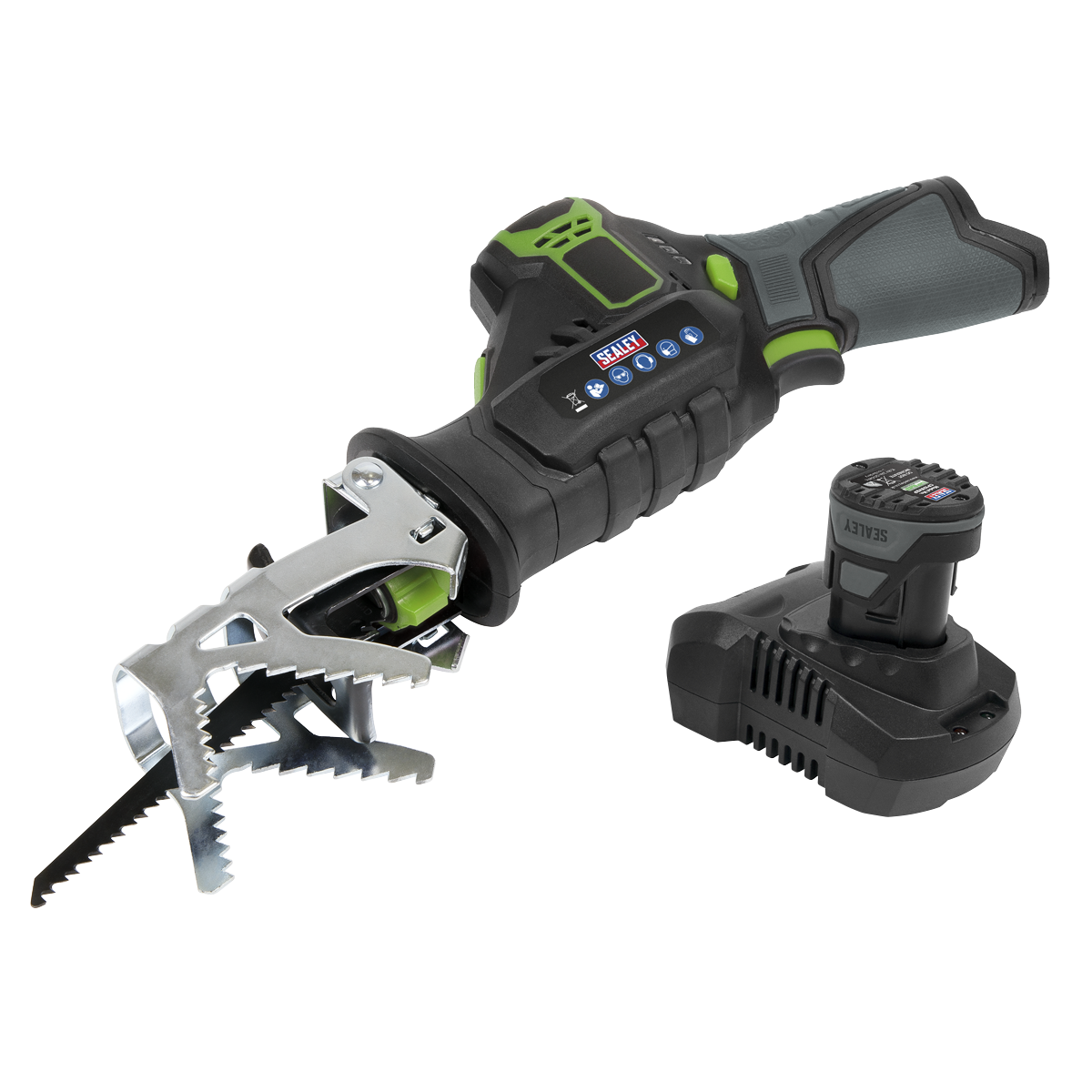 Sealey CP108VRS Cordless Reciprocating Saw Kit 10.8V 2Ah SV10.8 Series