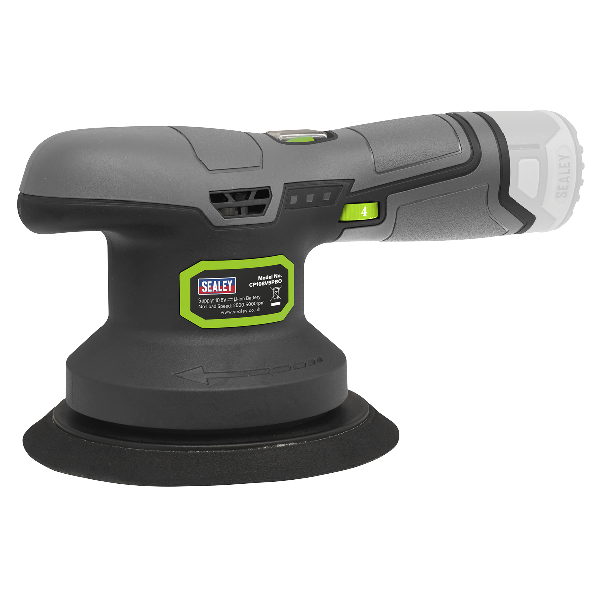Sealey CP108VSPBO &oslash;150mm Dual Action Sander/Polisher 10.8V SV10.8 Series - Body Only