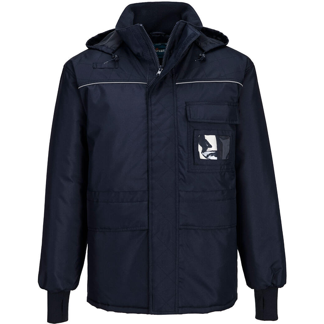 Portwest CS10 Cold Store Rainwear Jacket - Navy Blue