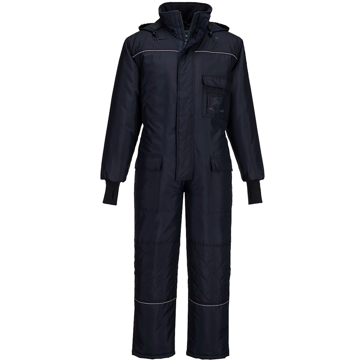Portwest CS12 Heavy Duty Cold Store Coverall All-in-One - Ultimate Coldstore Protection - Navy Blue