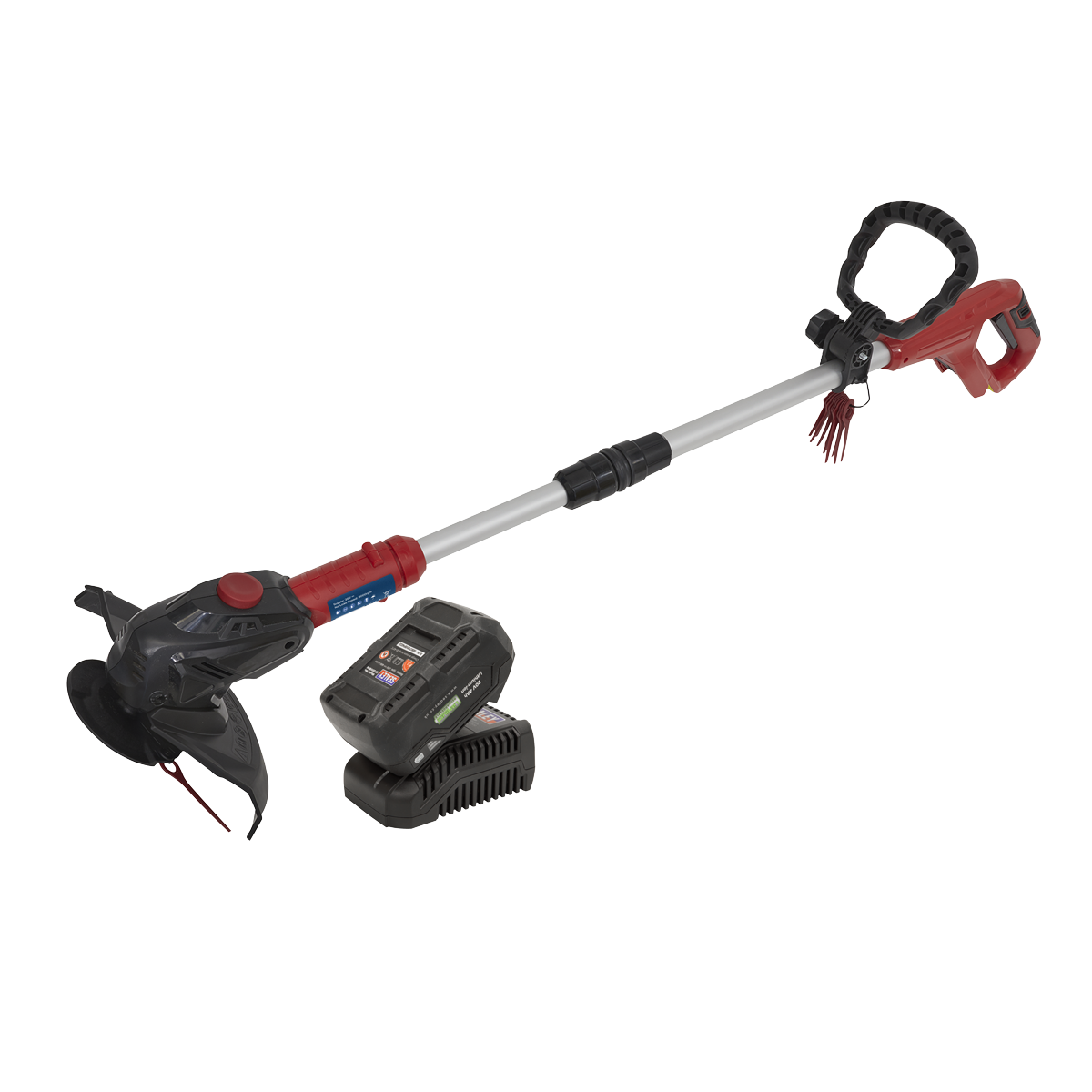 Sealey CS20VCOMBO4 Strimmer Cordless 20V with 4Ah Battery & Charger