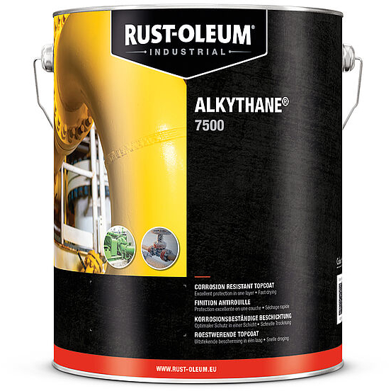 Rustoleum 7500 Alkythane®: PURE WHITE 5L Metal Paint