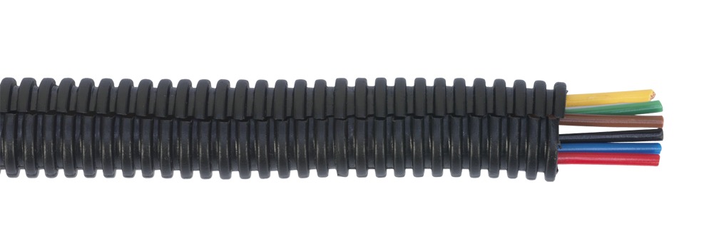 Sealey CTS1210 Convoluted Cable Sleeving Split &oslash;12-16mm 10mtr