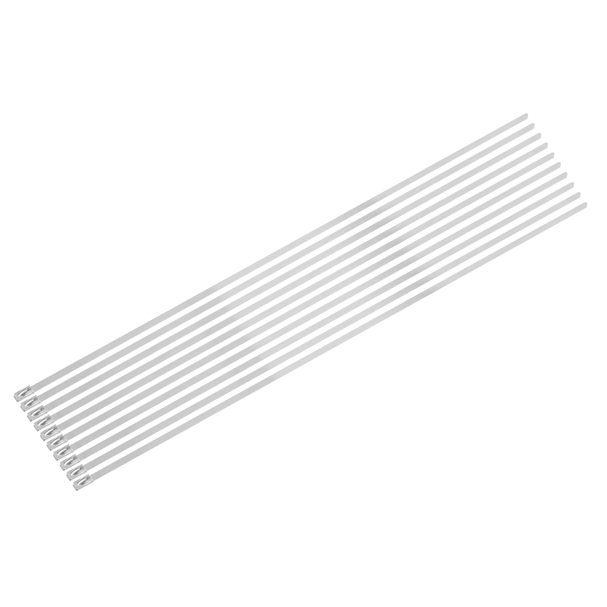 Sealey CTSS400 Stainless Steel Cable Tie 400mm x 4.6mm - Pack of 100