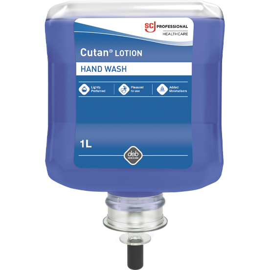 SCJohnson CUG39J Cutan® Gentle Wash 1000 Peach Washing Lotion Refill Cartridge 6x1L
