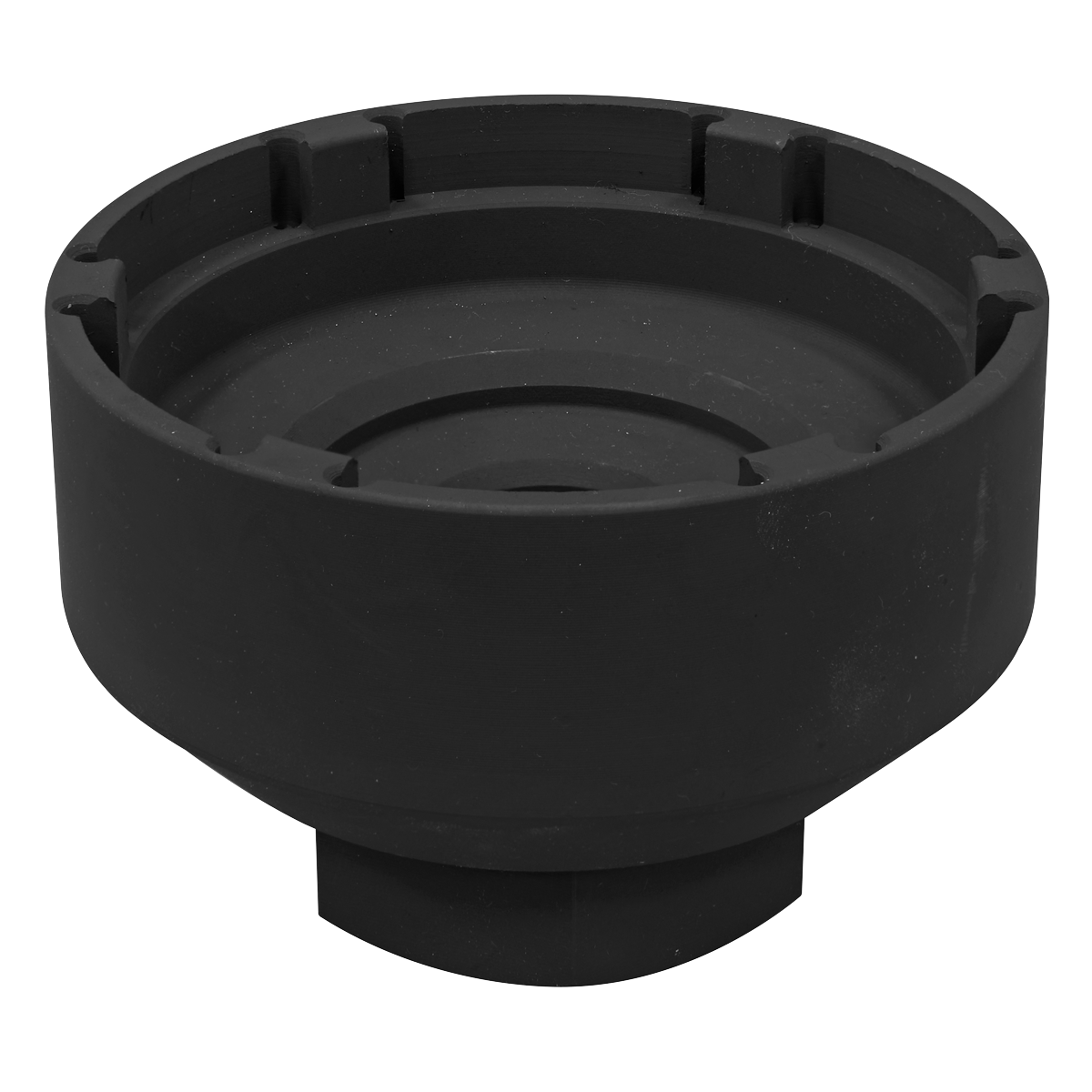 Sealey CV128 Groove Axle Nut Socket for MAN/Mercedes 3/4"Sq Drive 6-Stud 101-110mm