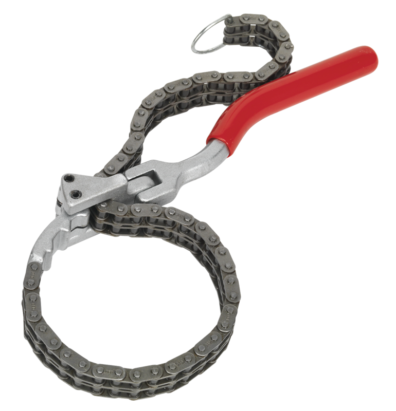 Sealey CV936 HGV Air Dryer Cartridge Chain Wrench &oslash;60-160mm