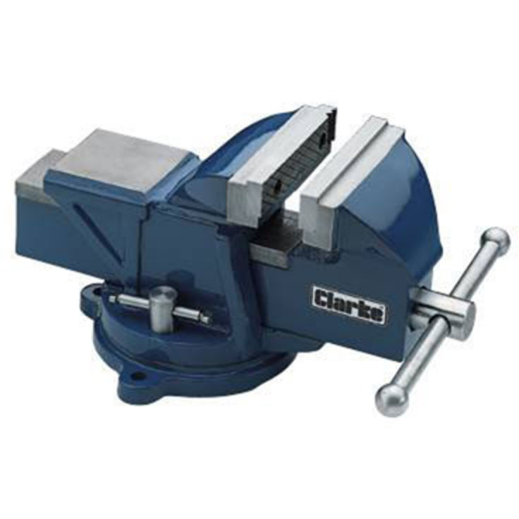 Clarke 6504015 CVR150B 6" (150mm) Heavy Duty Workshop Vice with Swivel Base
