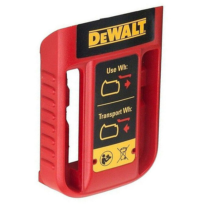 Dewalt battery transport cap outlet