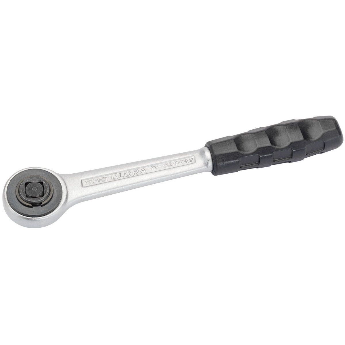 Elora 870-1ZI 200mm 3/8" Square Drive Push Through Reversible Ratchet 00137