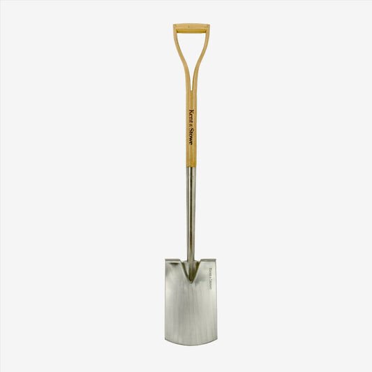 Kent & Stowe 70100013 Stainless Steel Border Spade, FSC®