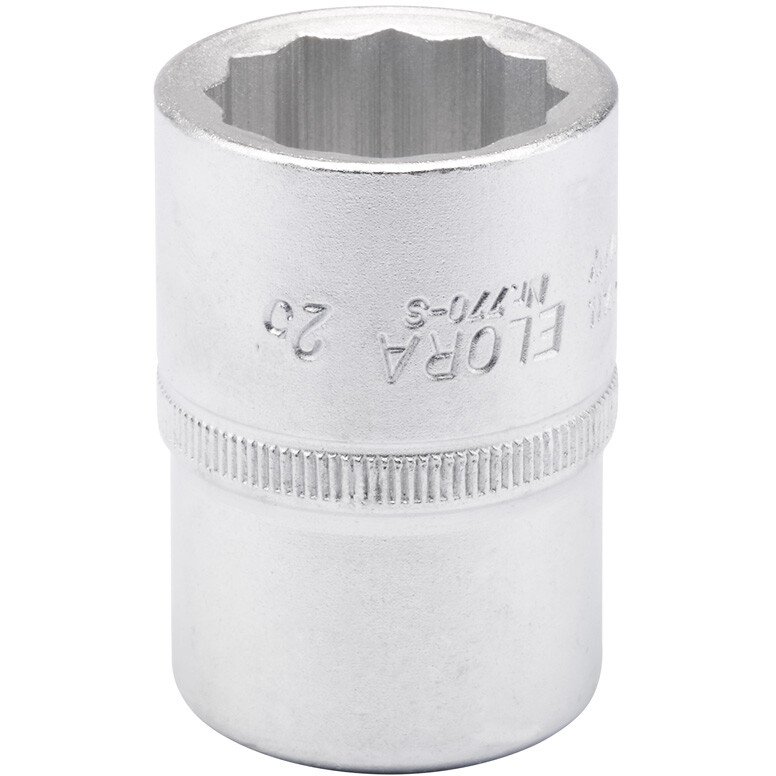 Elora 770-S 23 Bi Hexagon Socket, 3/4" Sq. Dr., 23mm 00715