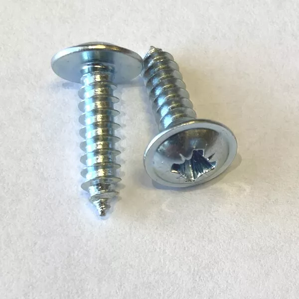 Timco 00858CFAZ BZP 8 x 5/8 PZ2 Self Tapping Flange Head Screw (Bulk Box of 1000)
