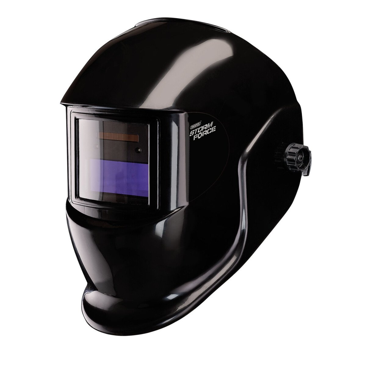 Draper 02517 WHFS-BKSF Storm Force® Fixed Shade Auto Darkening Welding Helmet