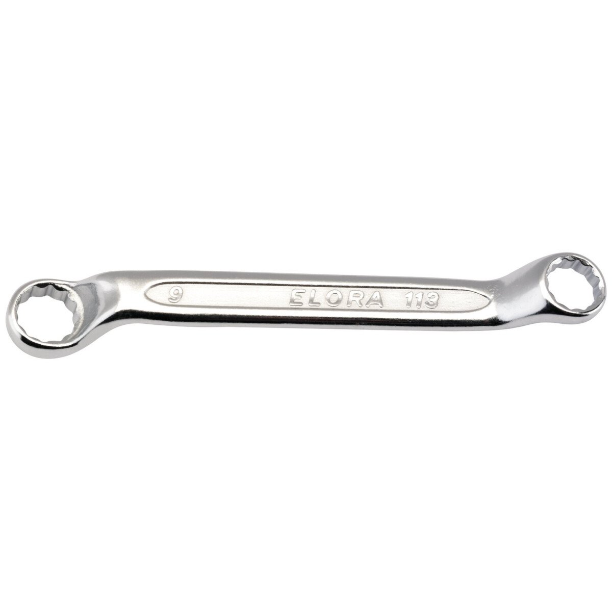 Elora 113 8mm X 9mm Midget Deep Crank Metric Ring Spanner 02612