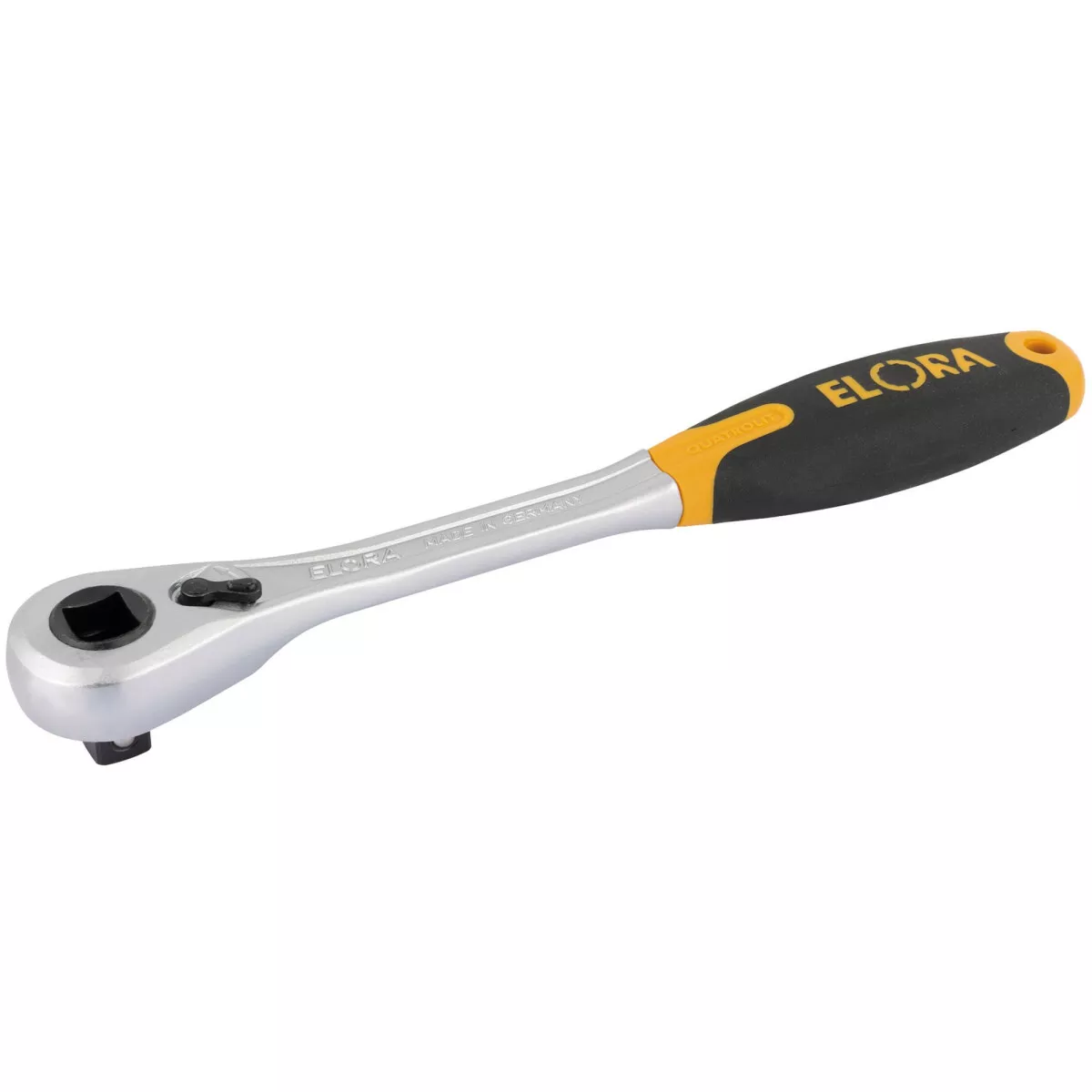 Elora 770-L1D 1/2" Sq. Dr. Soft Grip Reversible Ratchet 02715