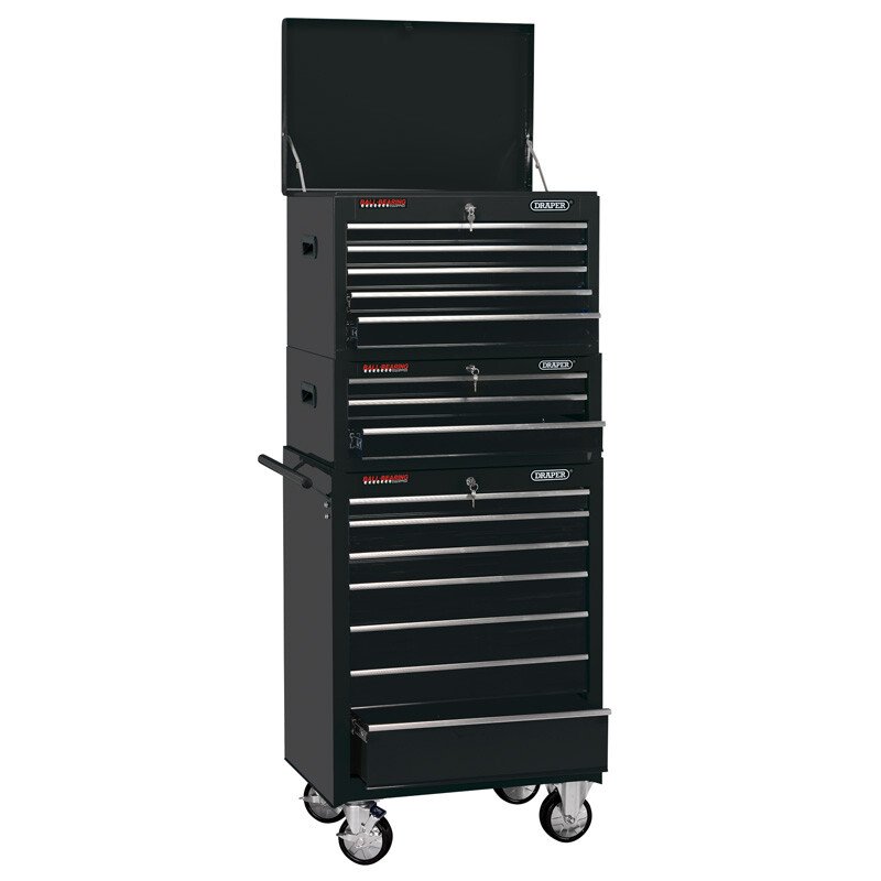 Draper 04594 *CTCB 26" Combination Roller Cabinet and Tool Chest (15 Drawer)