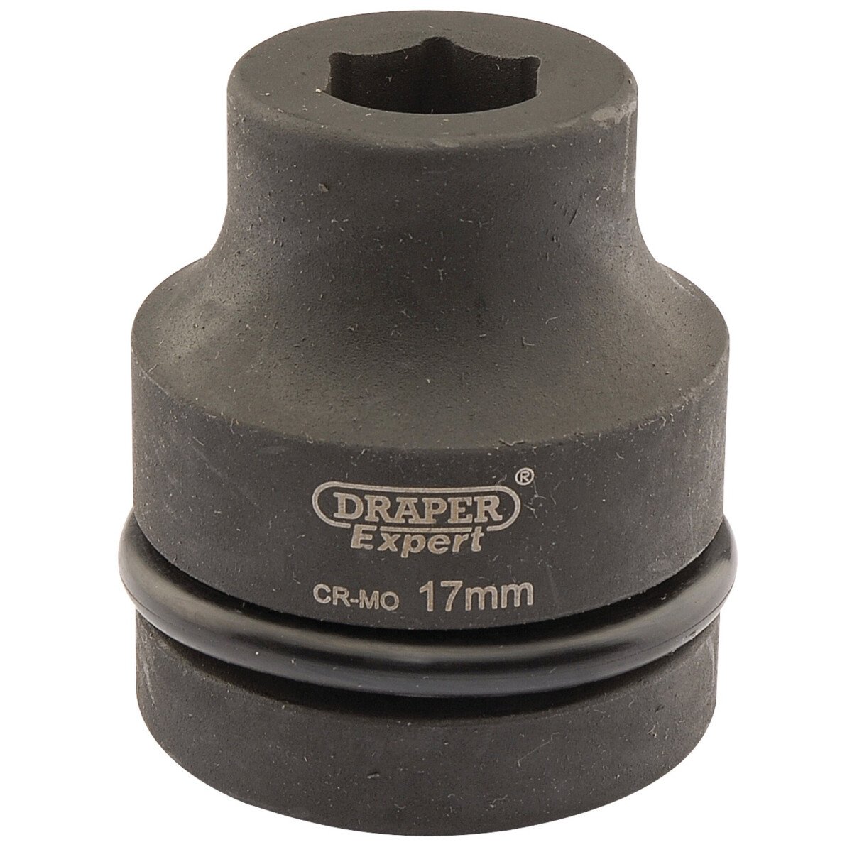 Draper 05098 425-MM Expert 17mm 1" Square Drive Hi Torq 6 Point Impact Socket