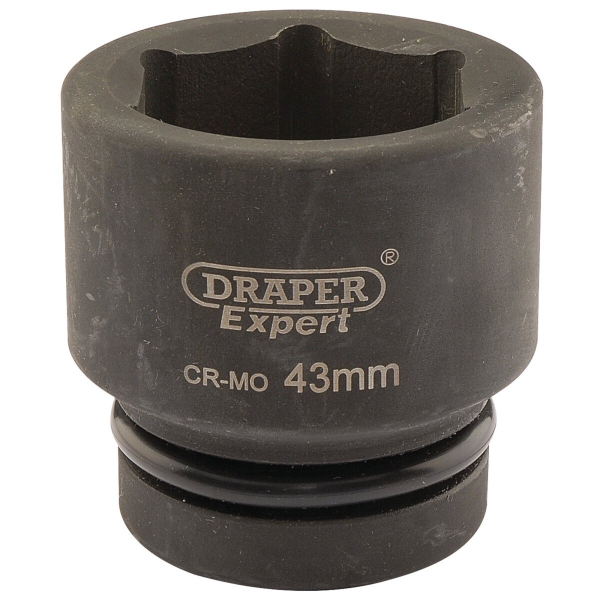 Draper 05123 425-MM Expert 43mm 1" Square Drive Hi Torq 6 Point Impact Socket