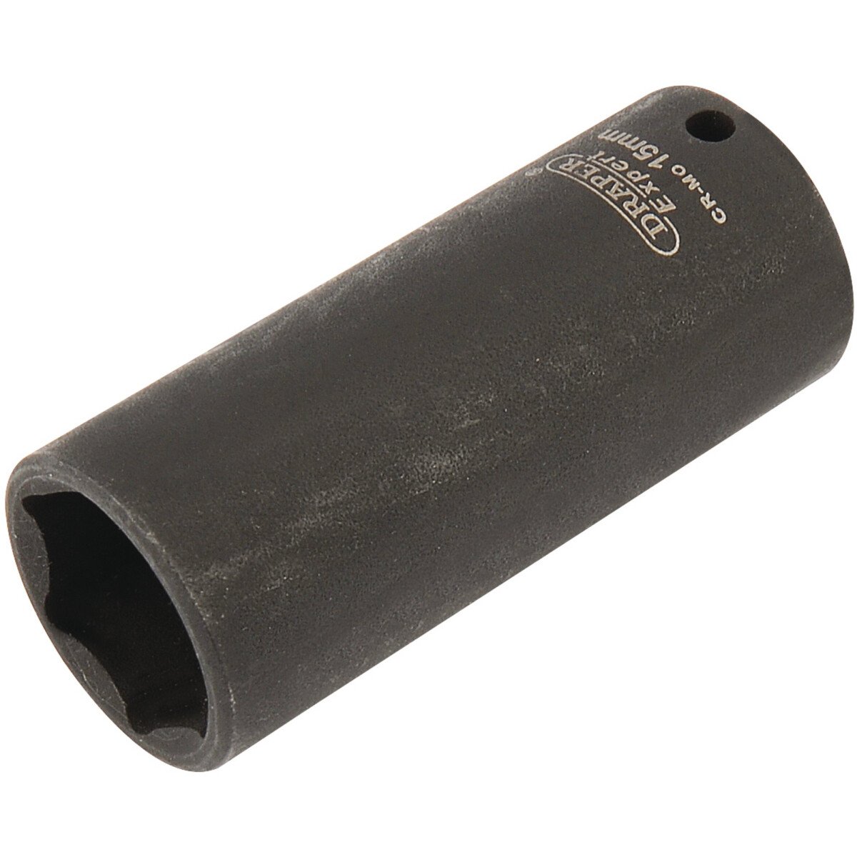 Draper 05193 406D-MM Expert 15mm 1/4" Square Drive Hi Torq 6 Point Deep Impact Socket