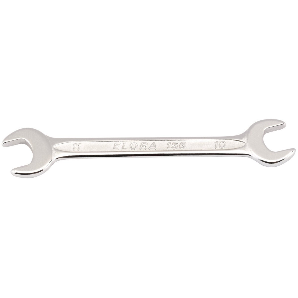 Elora 156 10mm X 11mm Midget Metric Double Open End Spanner 05400