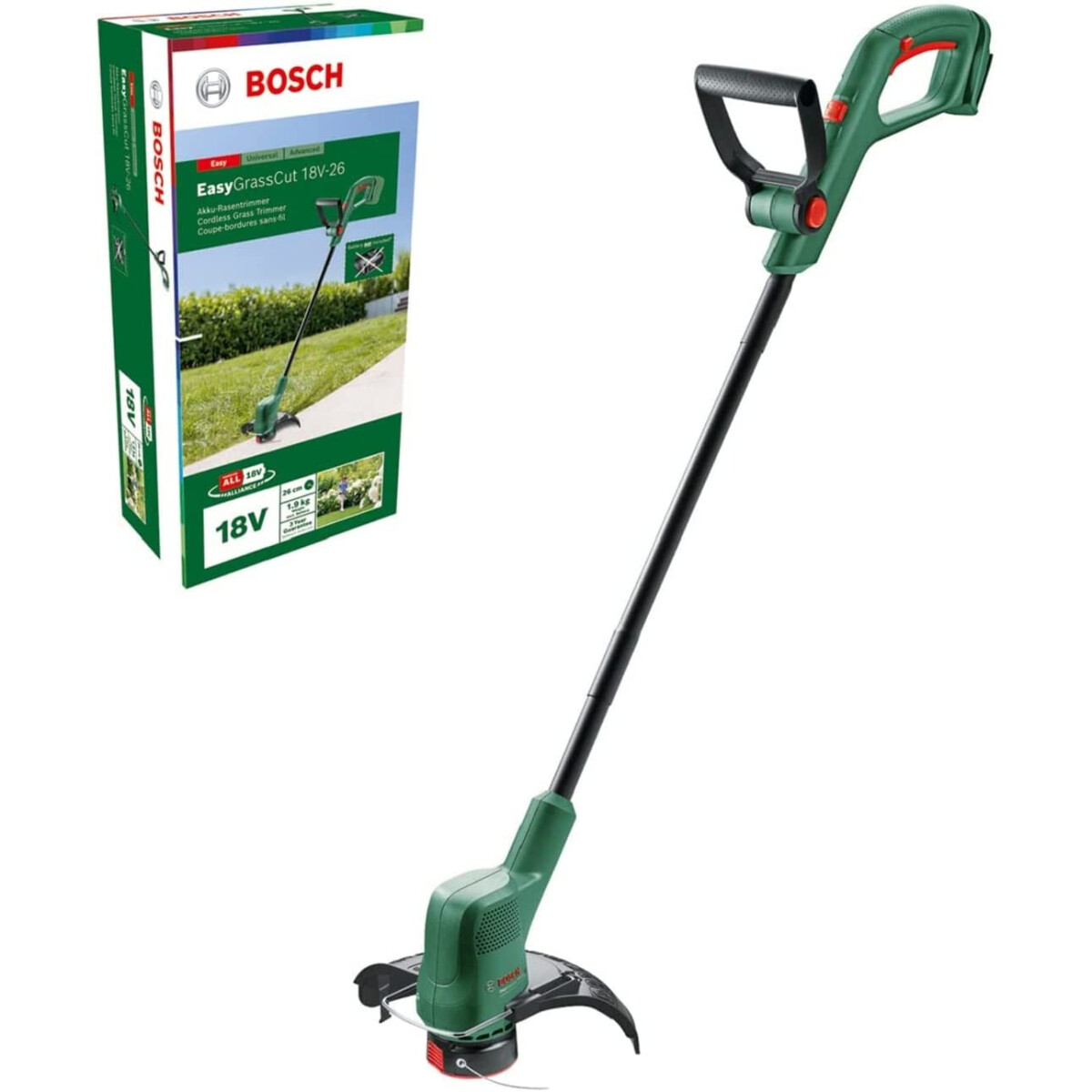 Bosch easy top grass cut strimmer