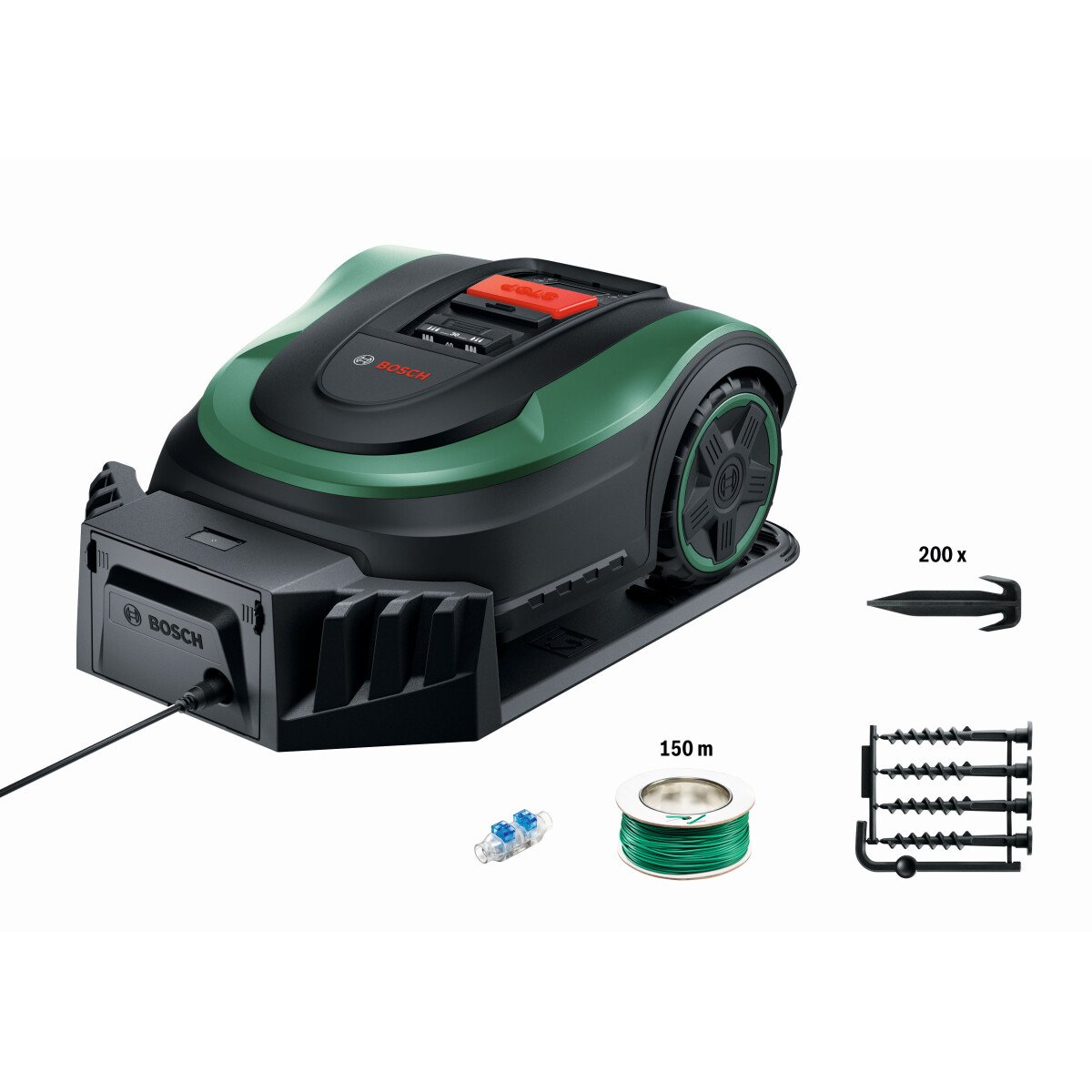 Bosch Indego S+ 500 18V Robotic lawnmower for Gardens up to 500 m²
