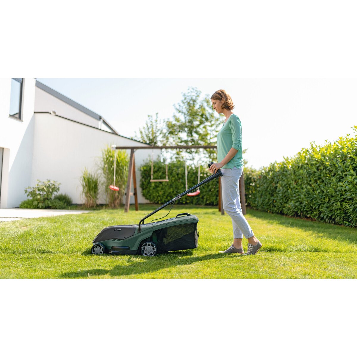 Bosch UniversalRotak 36 550 Body Only 36V Lawn Mower for Quiet Mowing from Lawson HIS