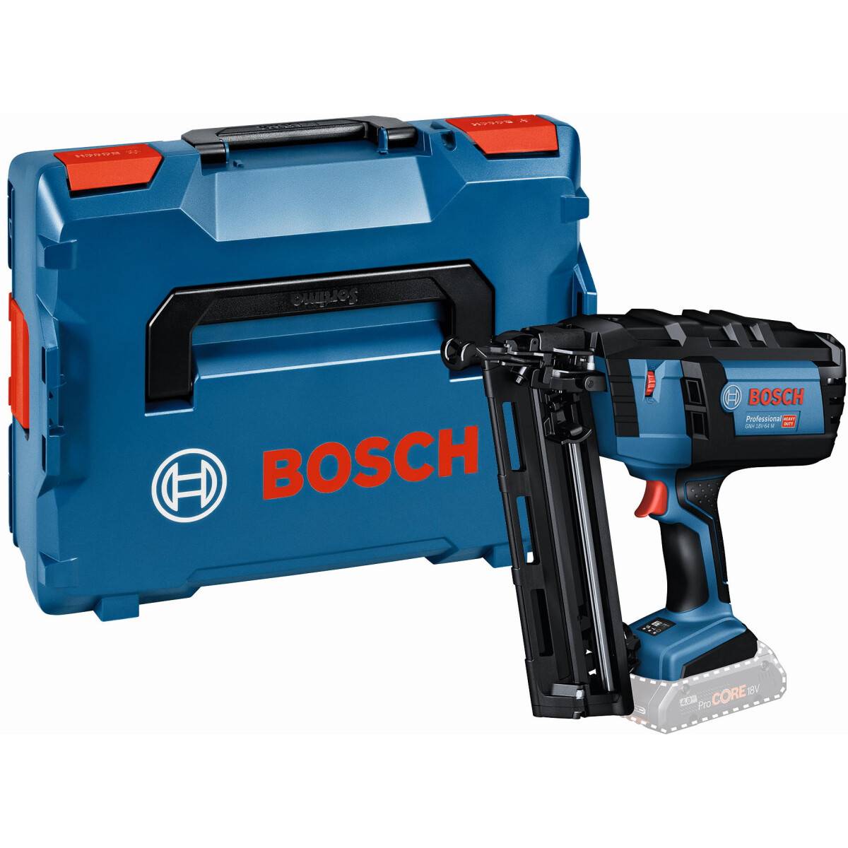Bosch GNH 18V 64 ML Body Only 18V 16Ga Nail Gun 32 64mm In L Boxx
