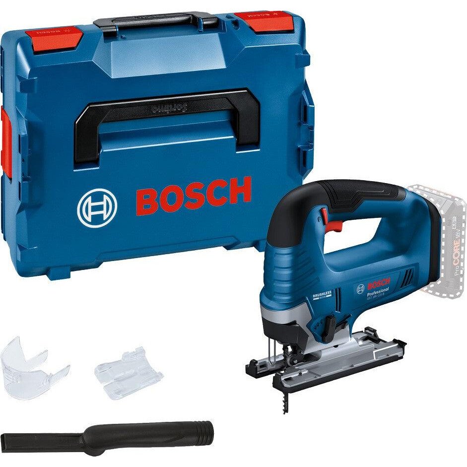 Bosch GST 18V-125 B Body Only 18V Bow Handle Jigsaw Brushless in L-Boxx