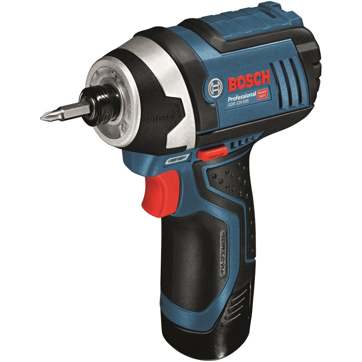 Bosch GDR 12V-105 10.8/12V Impact Driver 2x2.0Ah Batteries Batteries in LBoxx