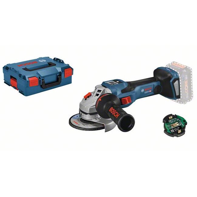 Bosch GWS18V-15SC Body Only 18V  BITURBO Connection Ready Brushless 125mm Angle Grinder in L-BOXX