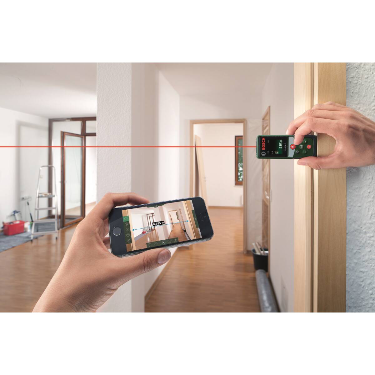 Bosch plr 50 c hotsell digital laser measure