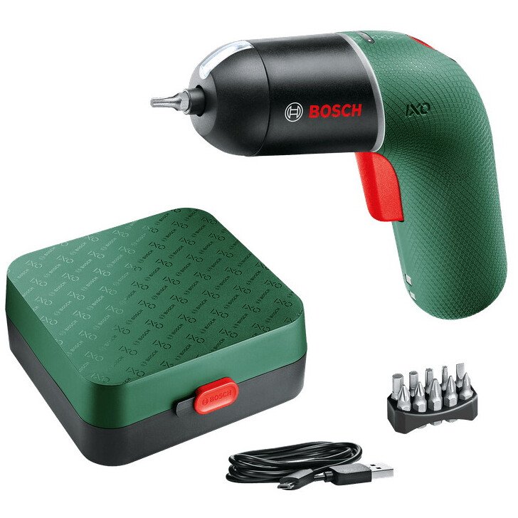 Bosch IXO 6 Classic Edition 3.6V Screwdriver in Box with 10 Screwdriver Bits